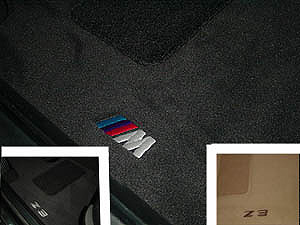 Z3 Floor Mats Trunk Mats